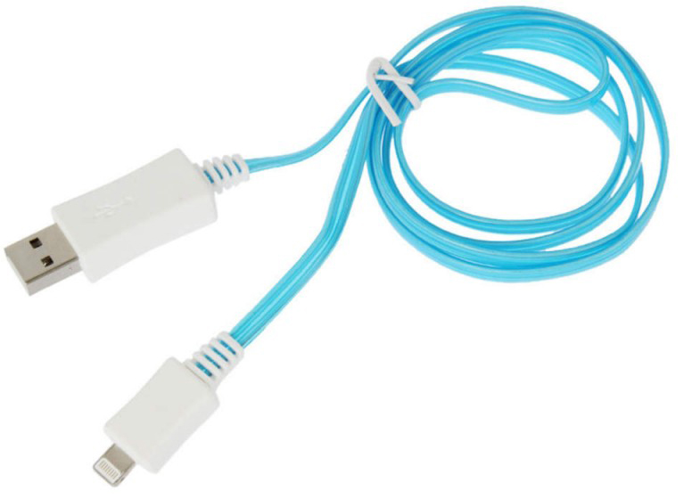 Провод USB светящийся, 1 м.
